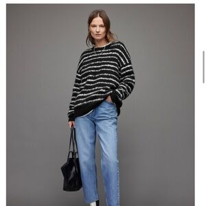 Allsaints Rosco Striped Sweater
